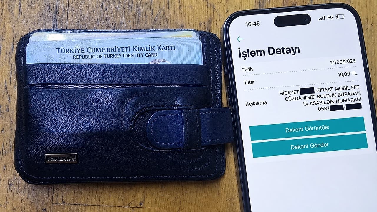 Cüzdanı Buldu, Sahibine Ulaşmak İçin 10 TL Gönderdi
