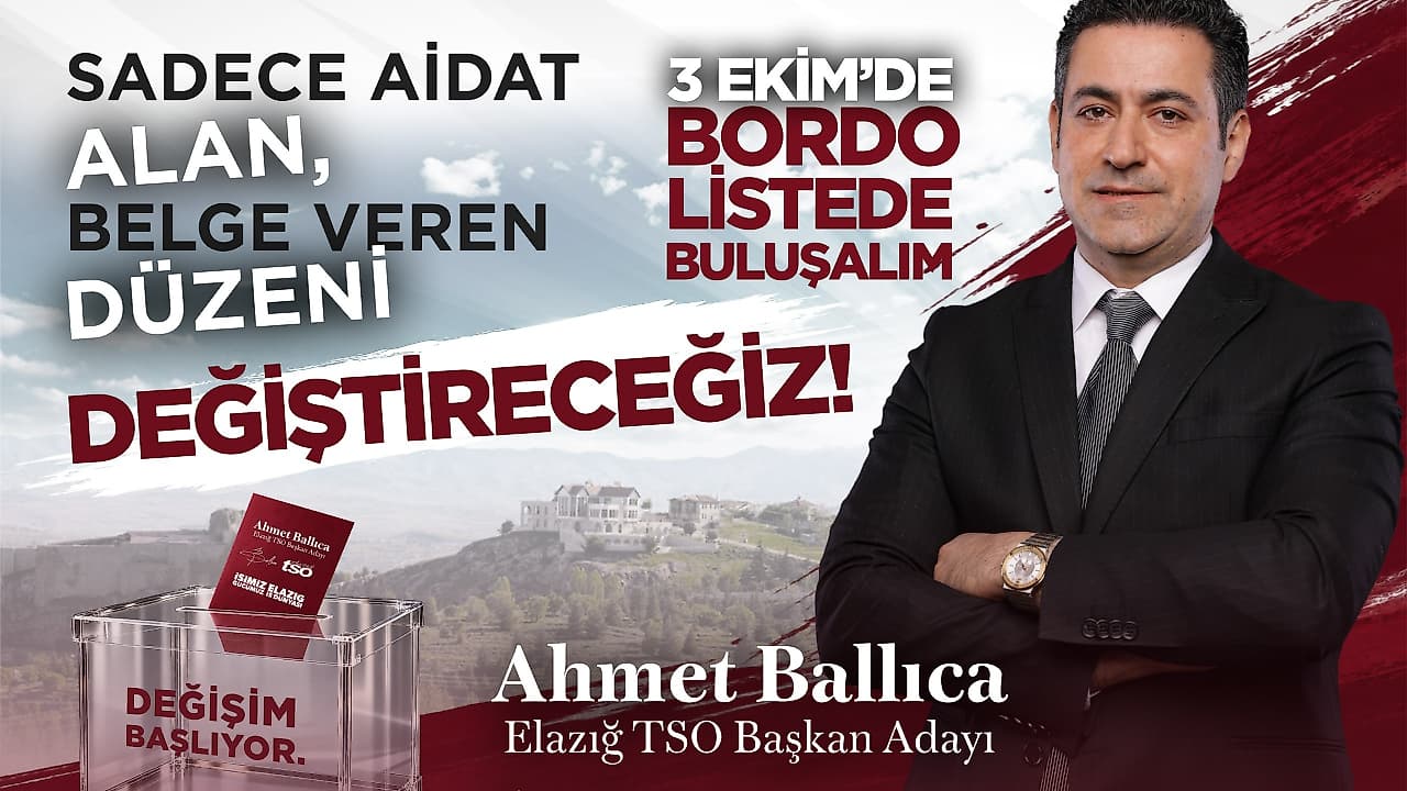 Ballıca: “Sadece Aidat Alan, Belge Veren Düzeni Değiştireceğiz”