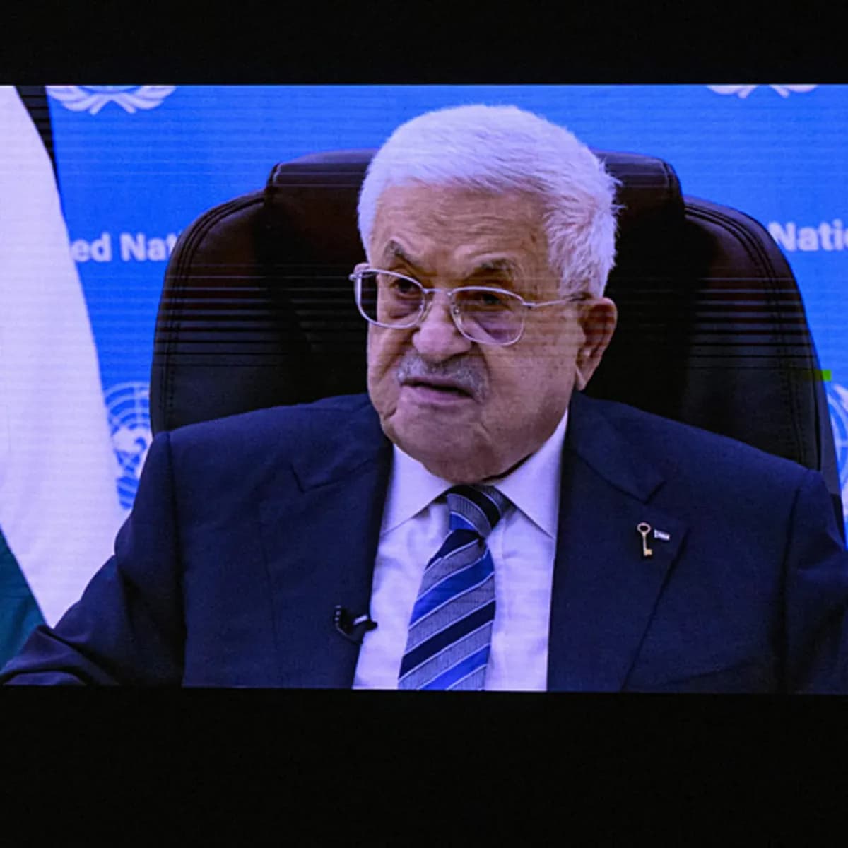 Mahmud Abbas BM'ye ekrandan seslendi! Abbas: İsrail devlet terörü işliyor