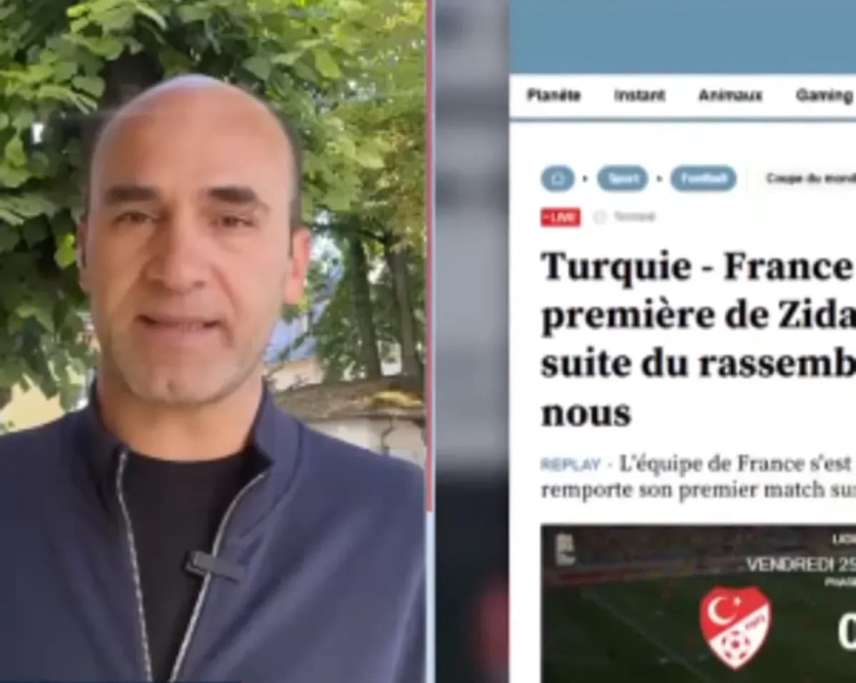 Fransa'da Millilerimizle Oynanan Maç Sonrası Zidane Şoku ve Basın Tenkitleri