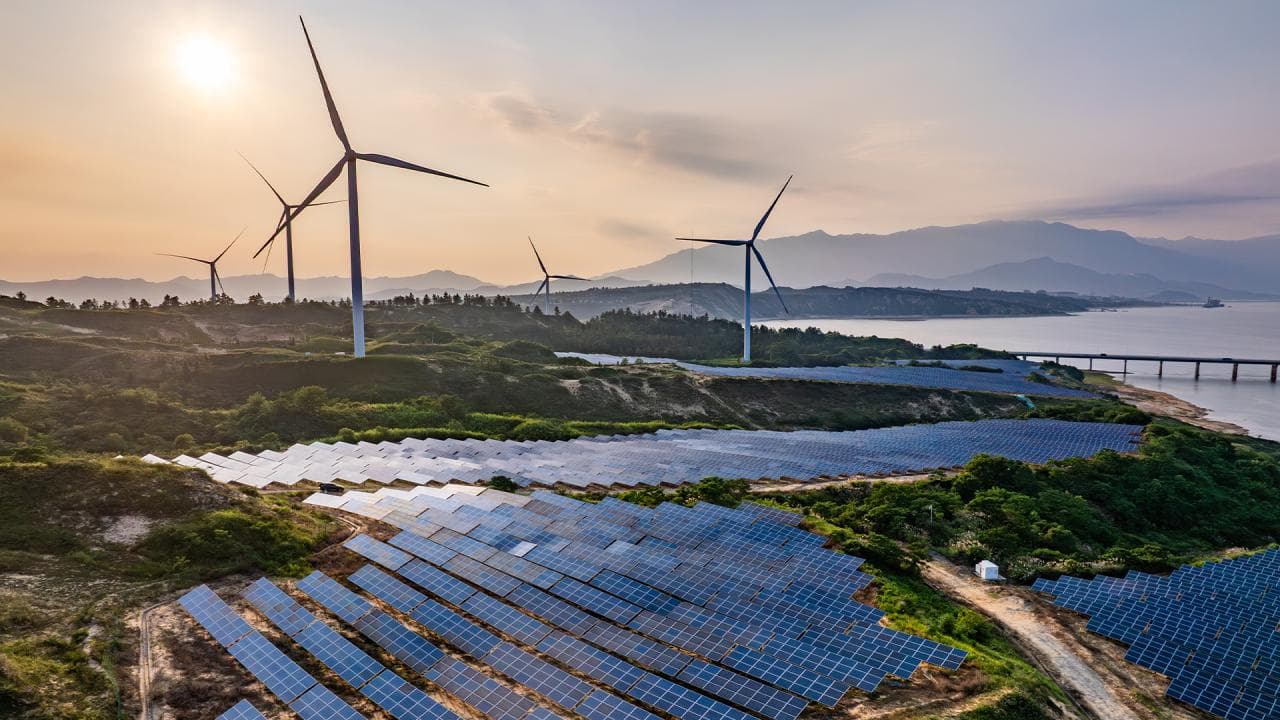 Ülkenin elektrik üretiminde yenilenebilir enerji rüzgarı