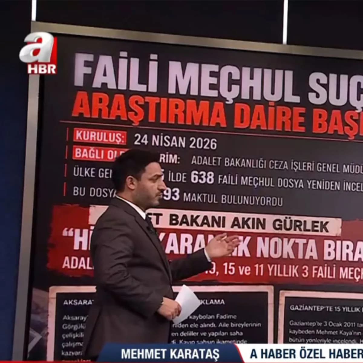 3 faili meçhul cinayet nasıl aydınlatıldı? Mehmet Karataş canlı yayında açıkladı