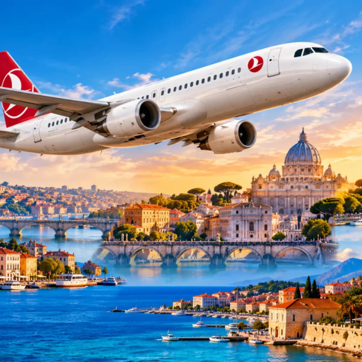 THY’den Güney Avrupa’ya bilet fırsatı! 24 şehir için fiyatlar belli oldu