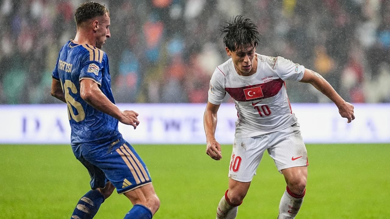 A Milli Futbol Takımımız, İtalya'ya mağlup oldu