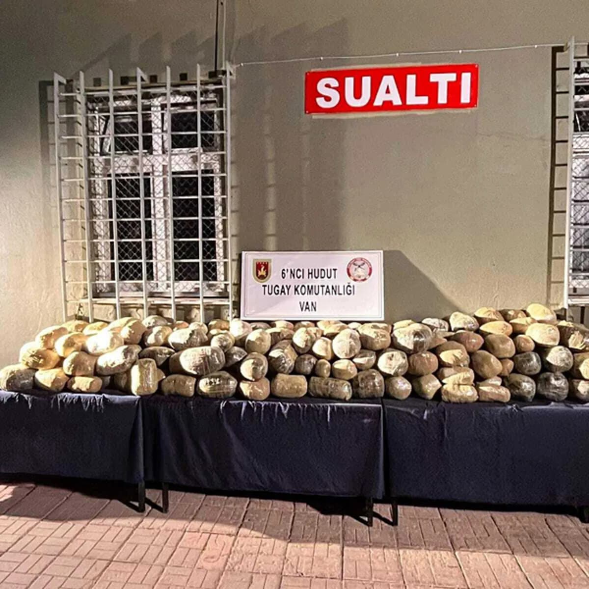 MSB duyurdu: Van'da 412 kilo uyuşturucu ele geçirdi