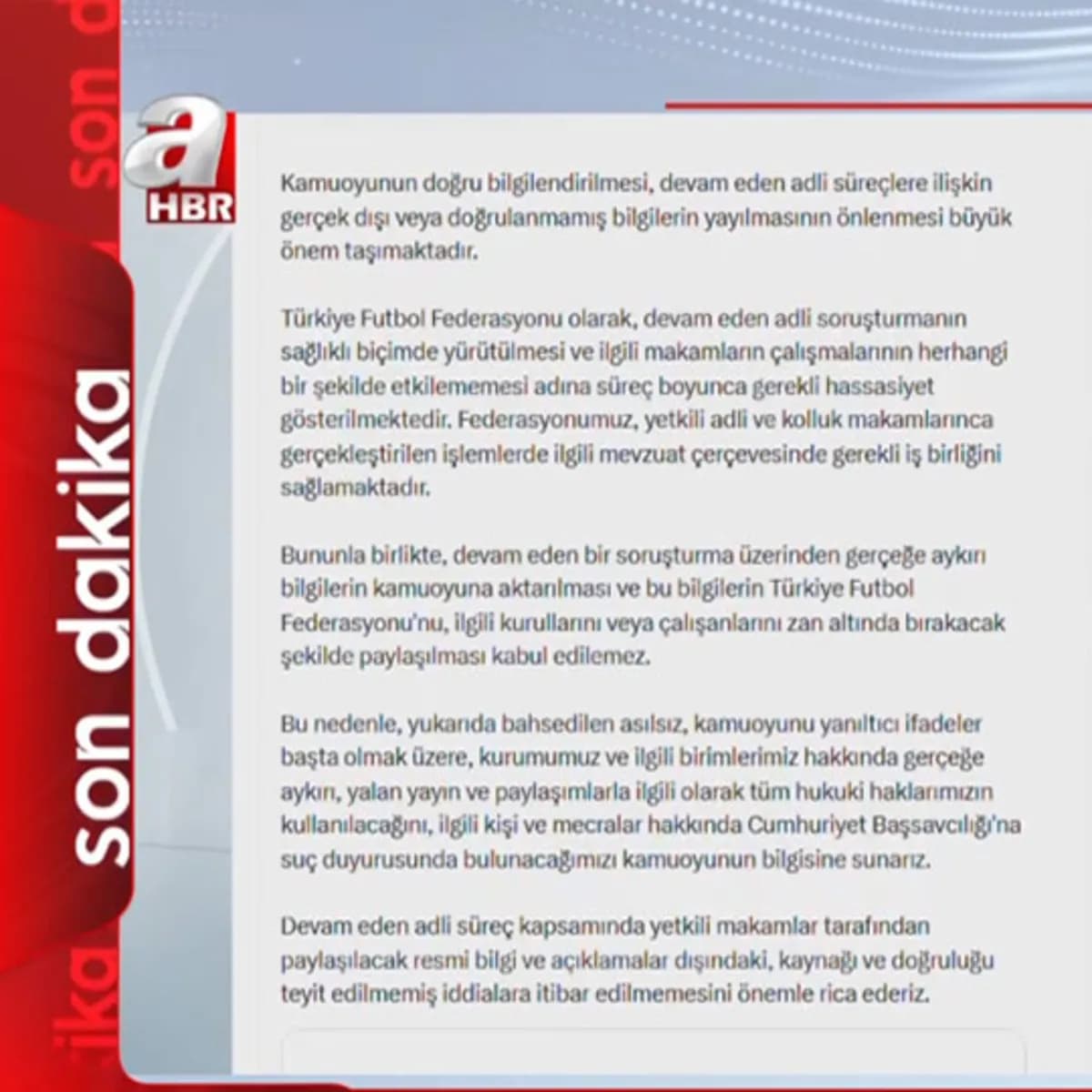 VAR odasında polis incelemesi! TFF ayrıntıları açıkladı