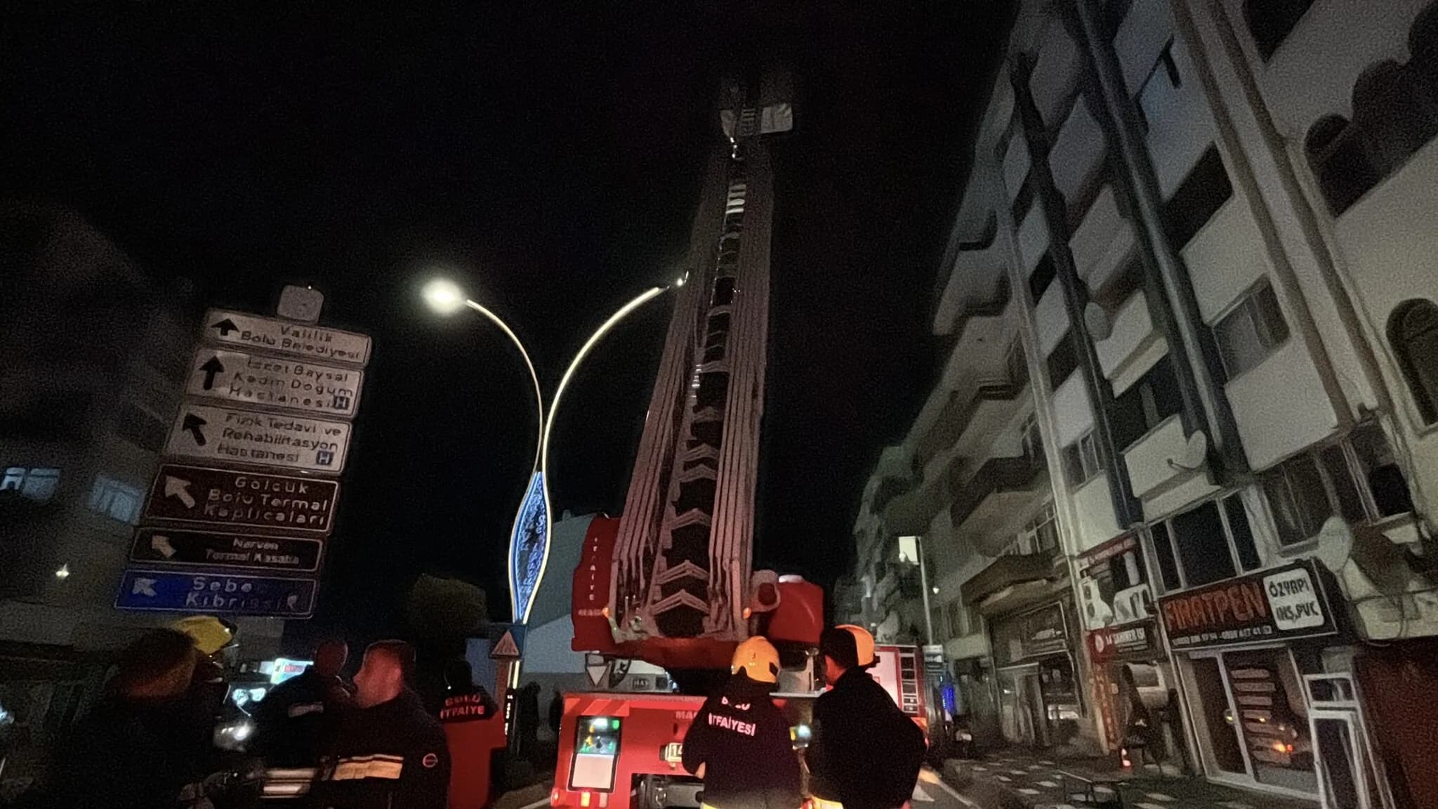 Bolu’da çatı yangını ihbarını alan ekipler harekete geçti: Gerçek başka çıktı