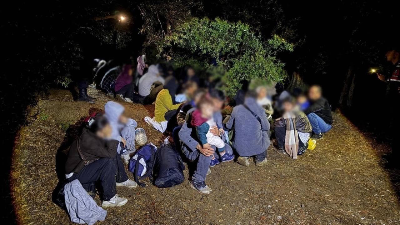 Çanakkale'de Göçmen Operasyonları: 51 Yabancı Uyruklu Yakalandı