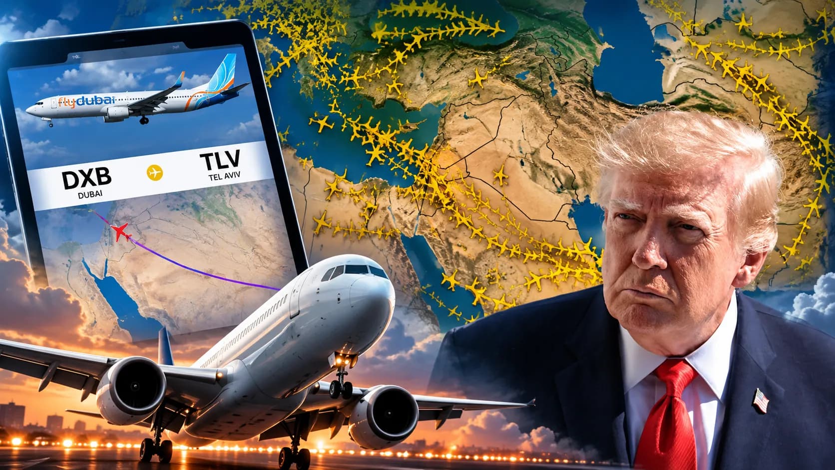Trump'tan Tahran'a Uçak Olayı Üzerinden Gözdağı: Çok Sert Hedef Alınırlar