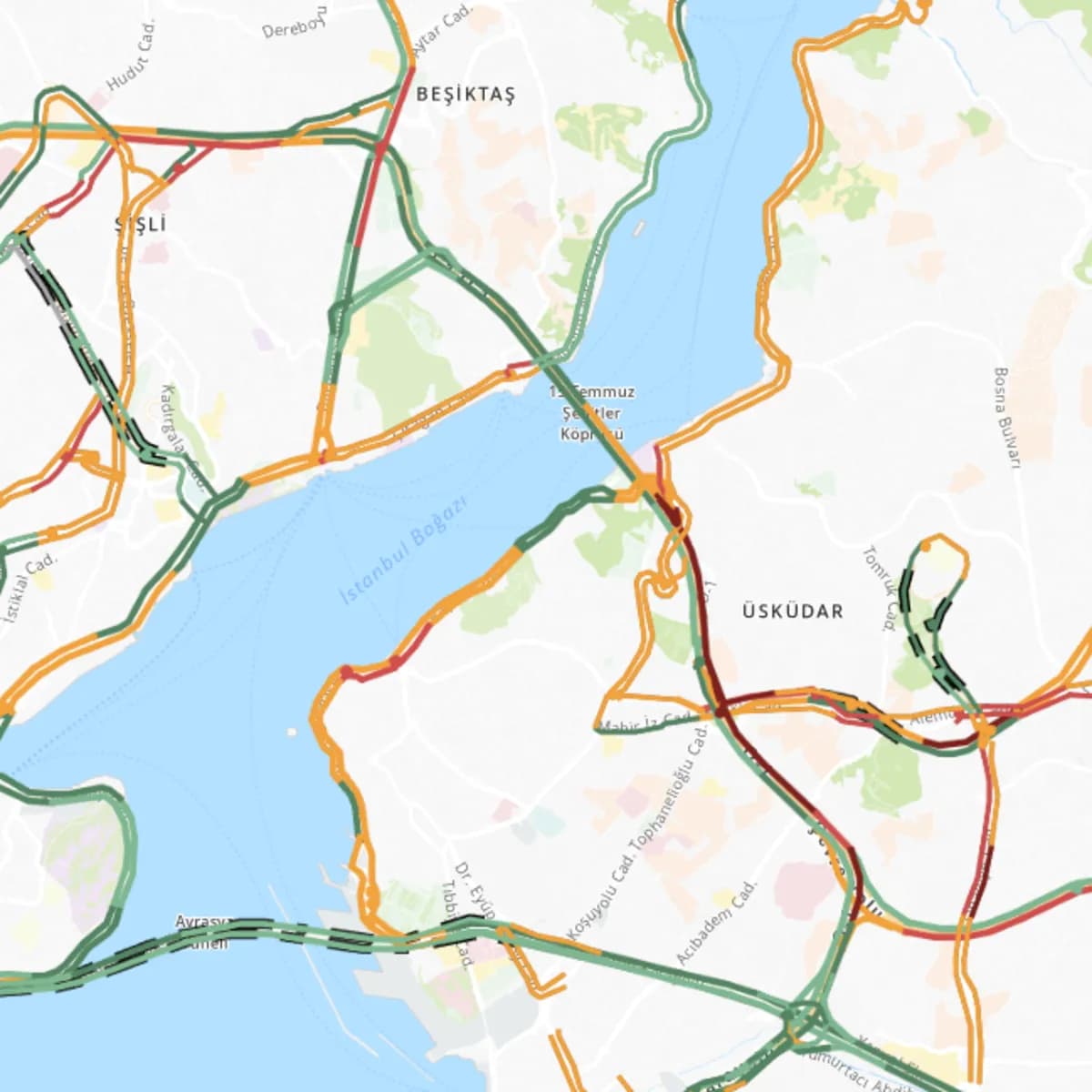 İstanbul'da Yağış Trafiği Kilitledi: Yoğunluk Yüzde 64'e Ulaştı