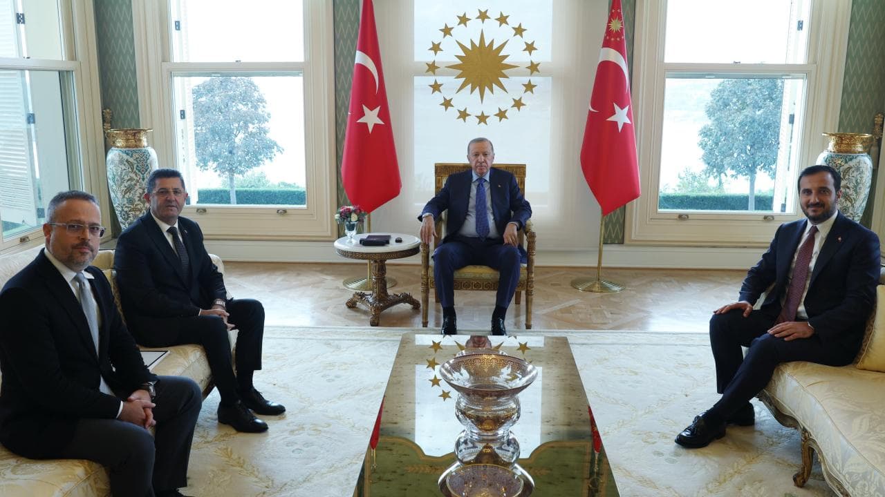 Cumhurbaşkanı Erdoğan'ın kabulleri