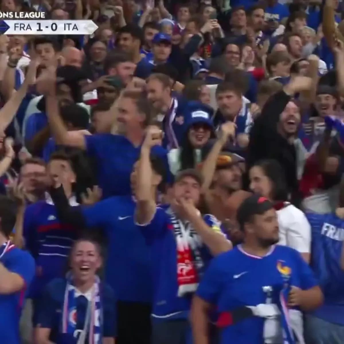 Dev maçta ilk gol Fransa’dan! Olise fileleri havalandırdı