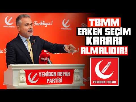 Suat Kılıç'tan TBMM'ye Erken Seçim Çağrısı