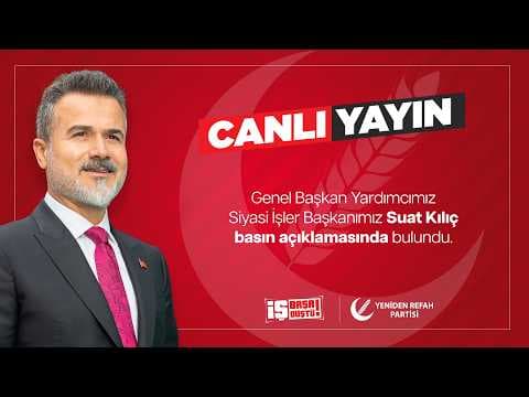 Suat Kılıç, MYK Toplantısı Sonrası Basın Açıklaması Yaptı
