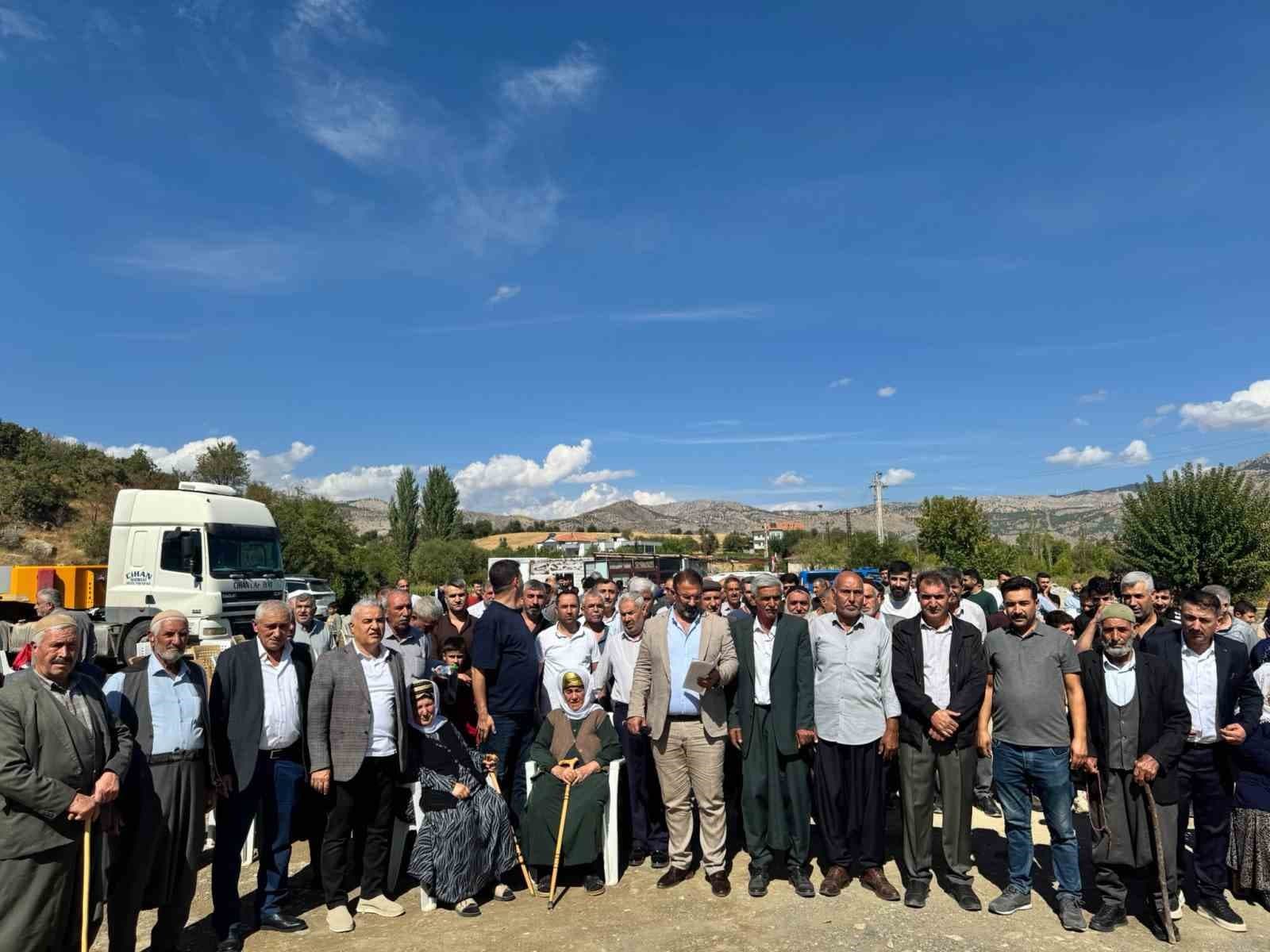 Sincik'te Su Kaynaklarının Aktarılmasına Köylülerden Tepki