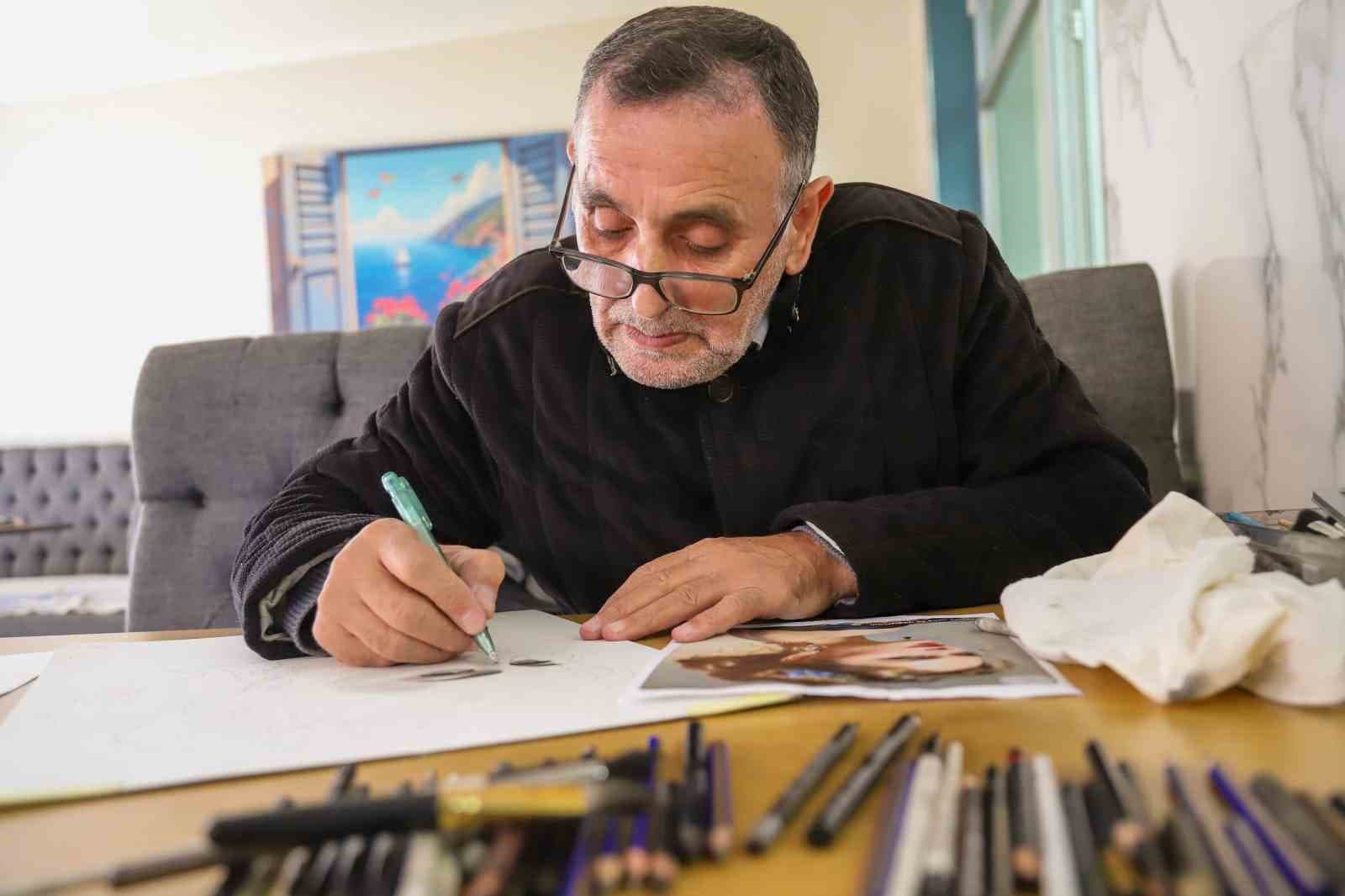 Emeklilik Sonrası Sanata Adanan Bir Ömür: Portre Ustası Fikret Bozkır