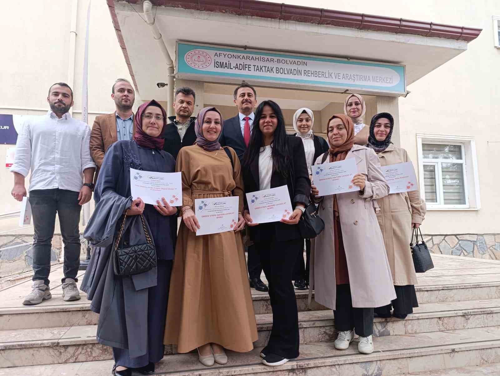 Bolvadinli Öğretmenlere Ulusal Kalite Etiketi