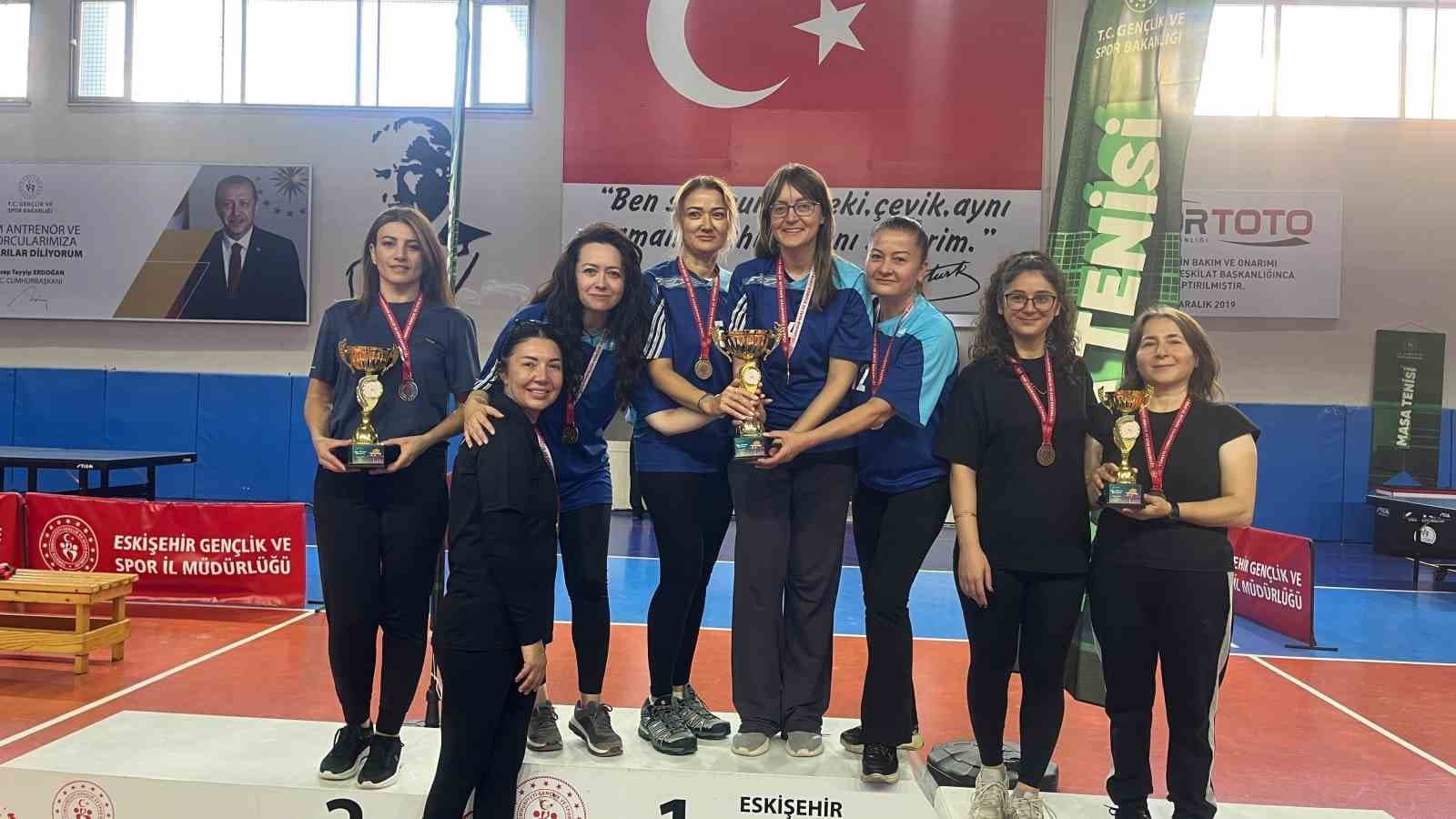 Kamu Spor Oyunları Masa Tenisi Turnuvası Sona Erdi