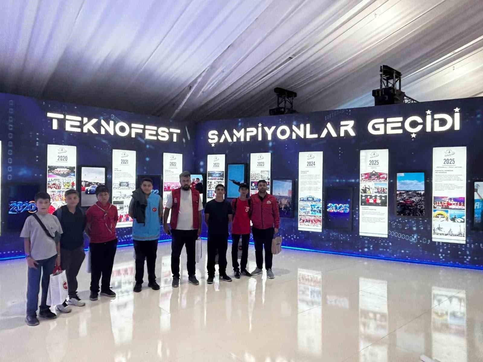 Çelikhanlı Gençler TEKNOFEST ile Teknoloji Dünyasını Keşfetti
