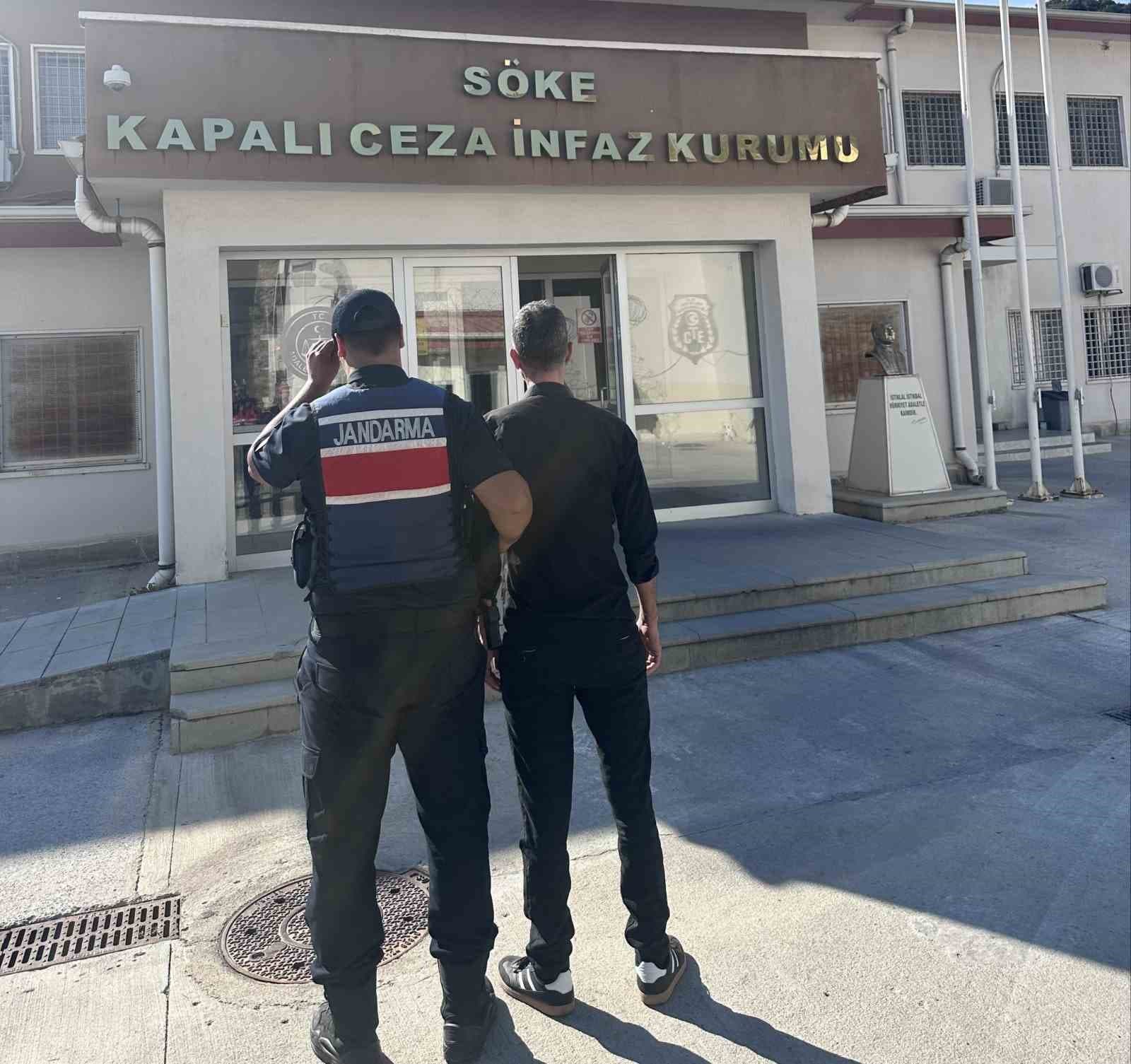 Söke'de 10 Yıl Hapis Cezası Bulunan Firari Yakalandı