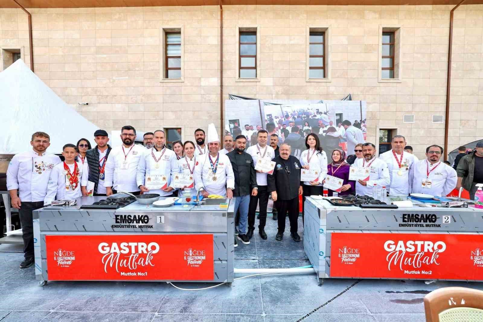 Niğde Gastronomi Festivali’nde lezzet yarışı