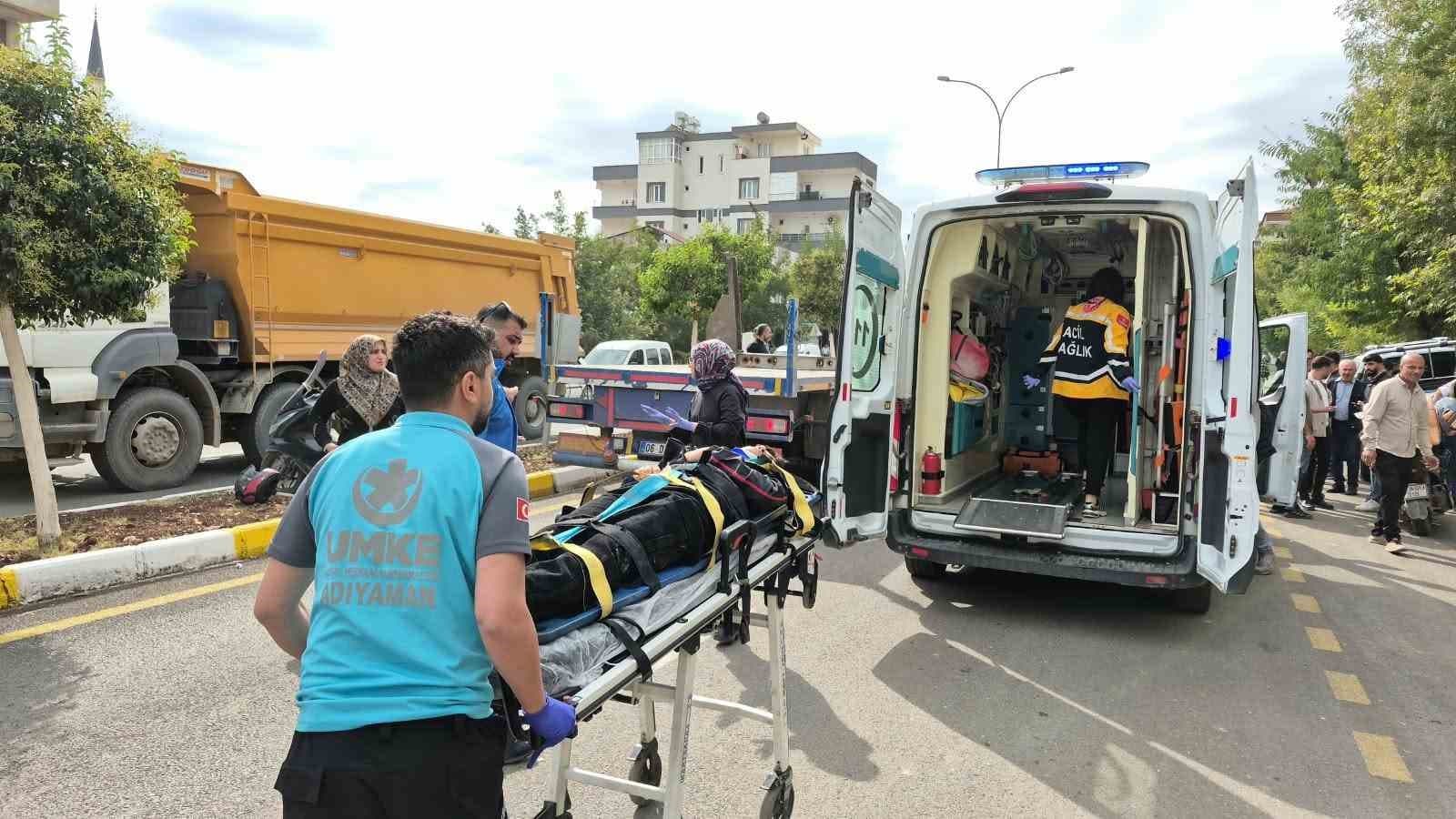 Adıyaman'da Motosiklet Kazası: 1 Kişi Yaralandı