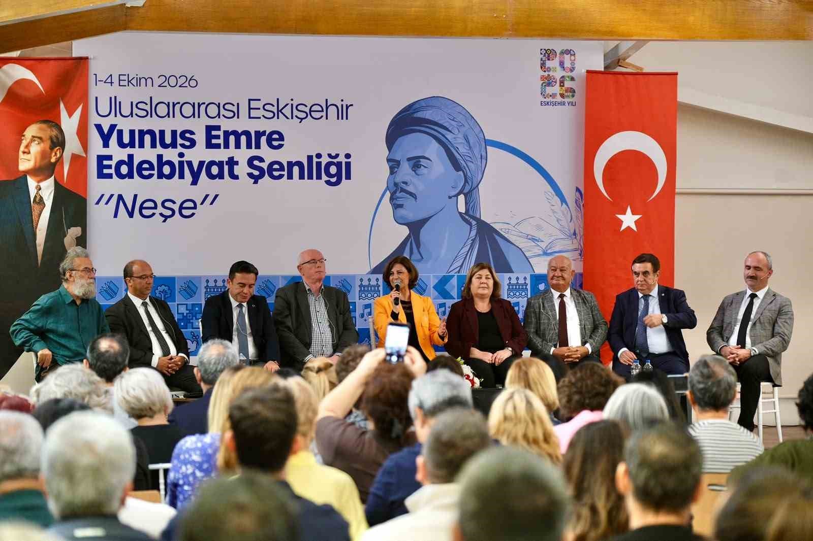 Eskişehir'de Uluslararası Yunus Emre Edebiyat Şenliği Coşkusu