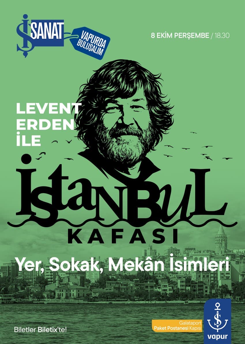 İş Vapur'da Sanat, Sinema ve Şehir Odaklı Söyleşiler Düzenlenecek