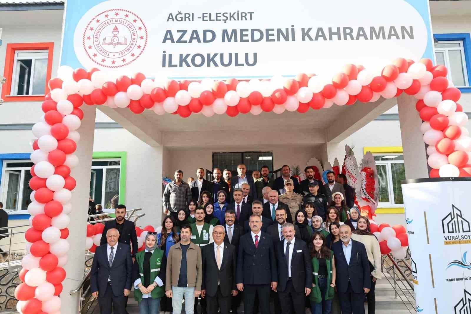 Eleşkirt'te Hayırsever İş İnsanından Eğitime Büyük Destek