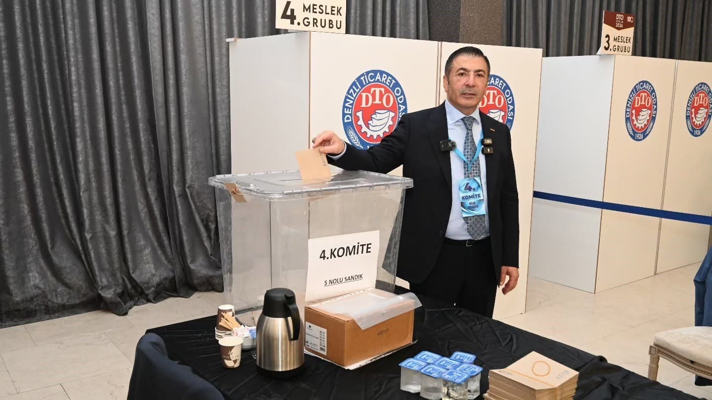 Denizli Ticaret Odası Seçimlerinde Uğur Erdoğan Güven Tazeledi