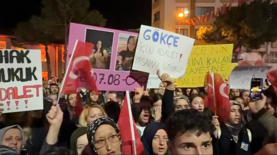 Cinayete Kurban Giden Gökçe Alkan İçin Adalet Yürüyüşü