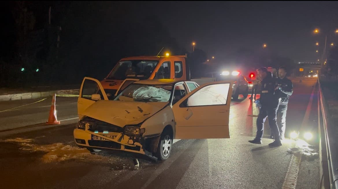 Bursa'da Otomobil Çarpması Sonucu Bir Kişi Yaşamını Yitirdi