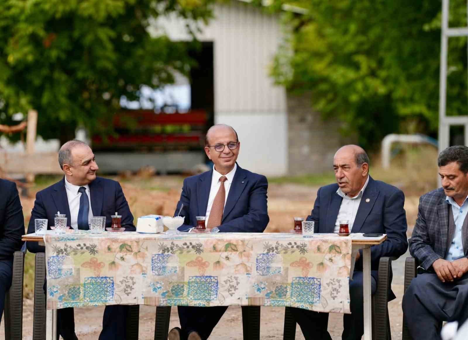 Başkan Geçit'ten Kırsal Mahallelerin Gelişimine Vurgu