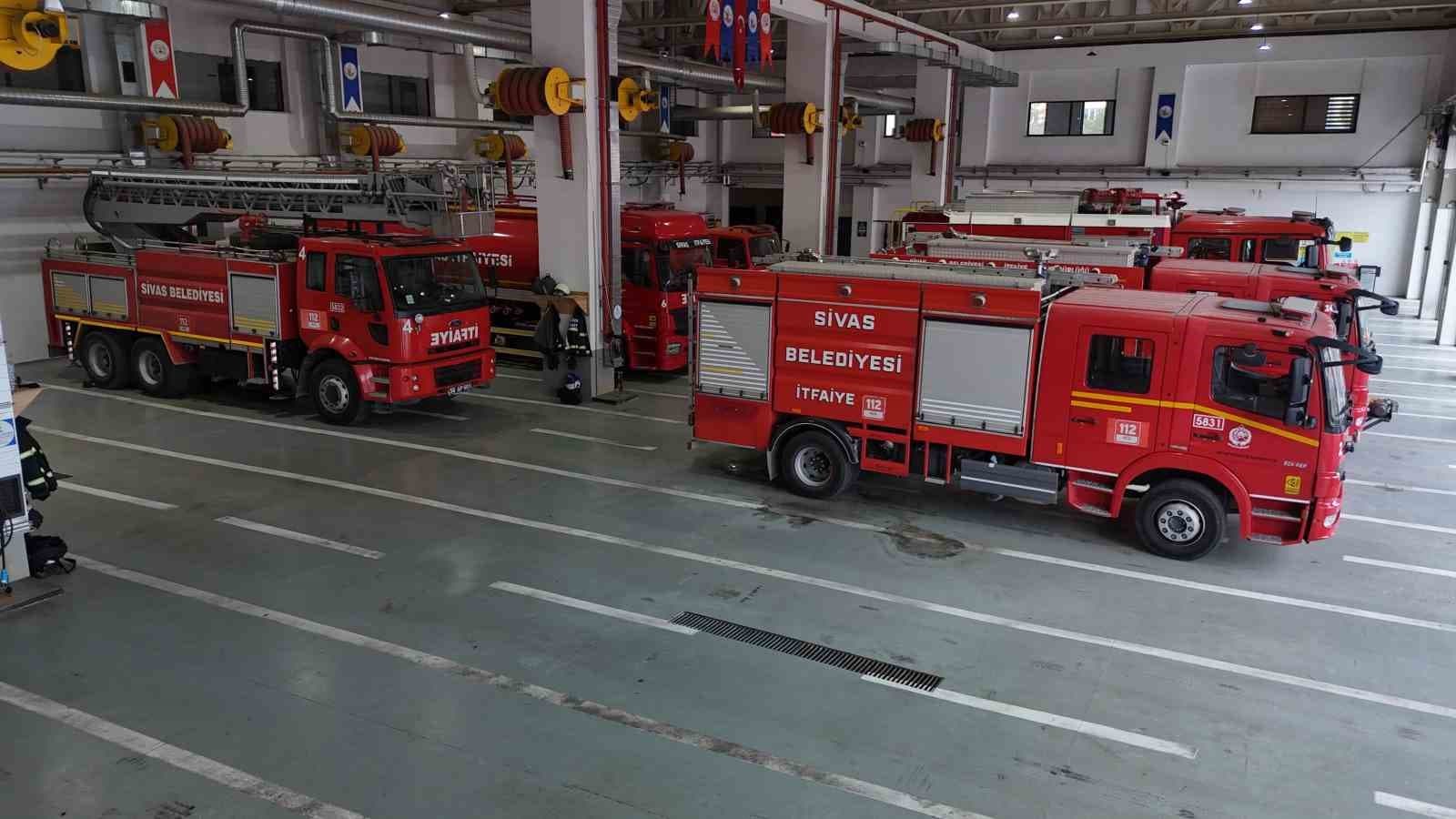 Sivas İtfaiyesi'nin 4 Yıllık Bilançosu Açıklandı