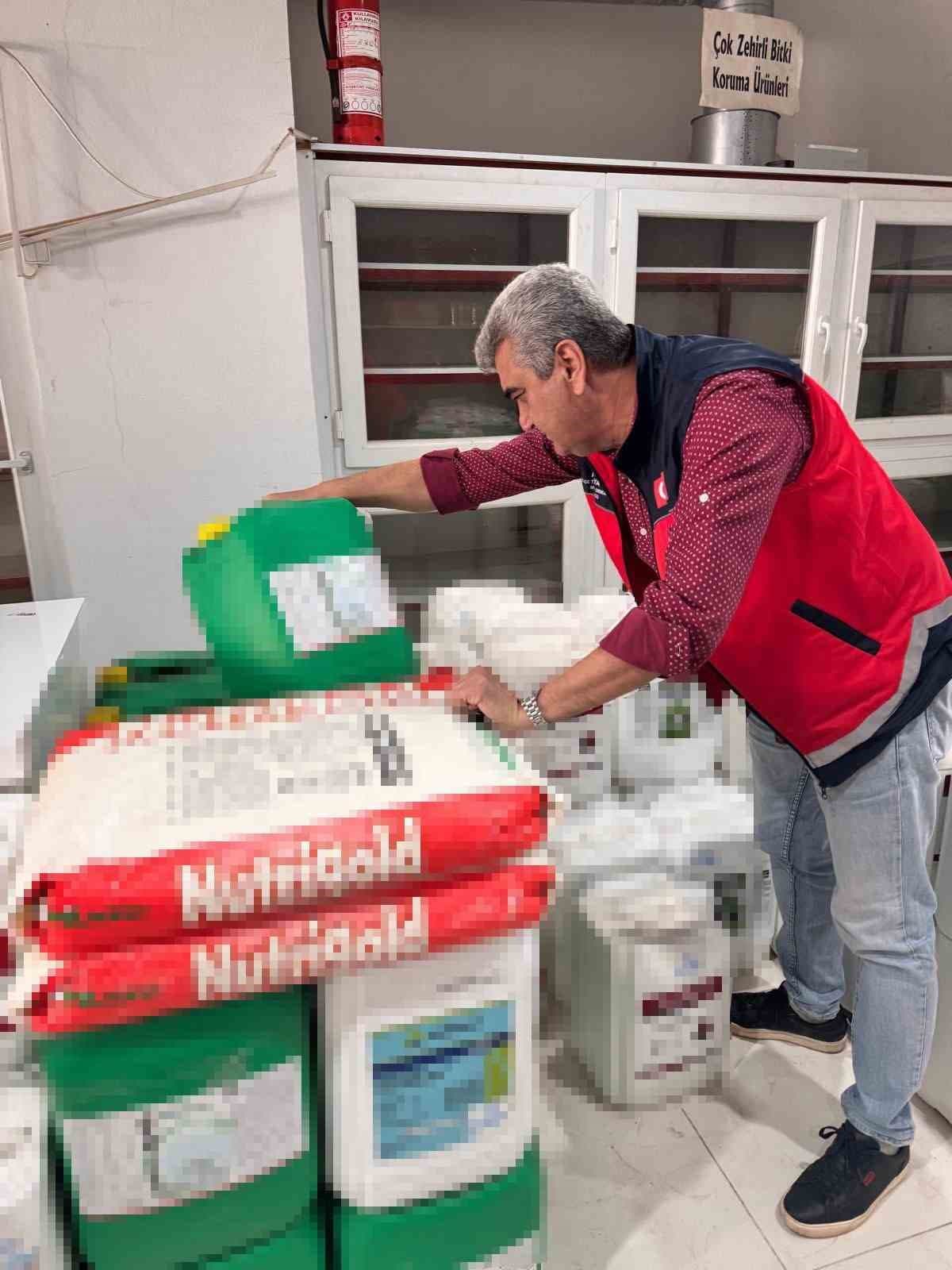 Alanya'da Gübre Bayilerine Sıkı Denetim