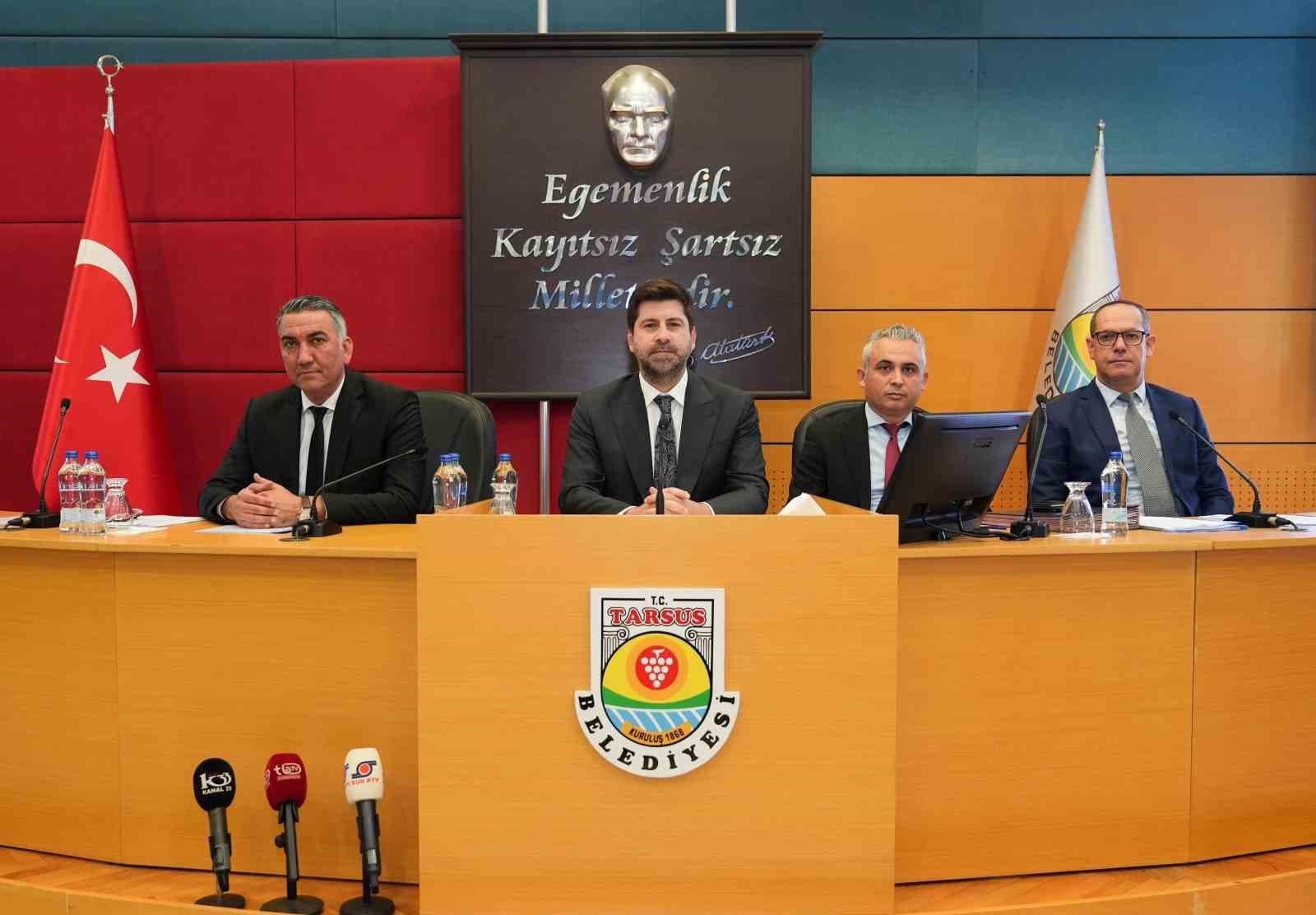 Tarsus Belediye Meclisi'nden Tarım, Tarih ve Çevre Hamlesi