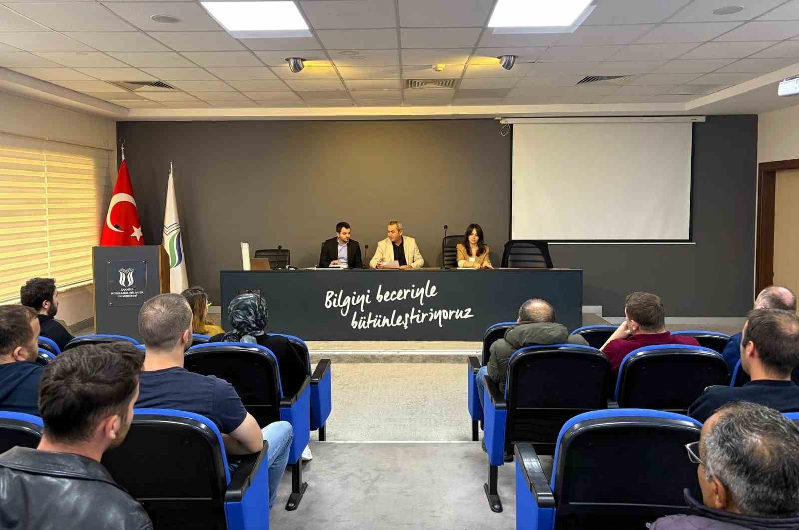 SUBÜ'den Yemekhane Sorumlularına Bilgilendirme Semineri