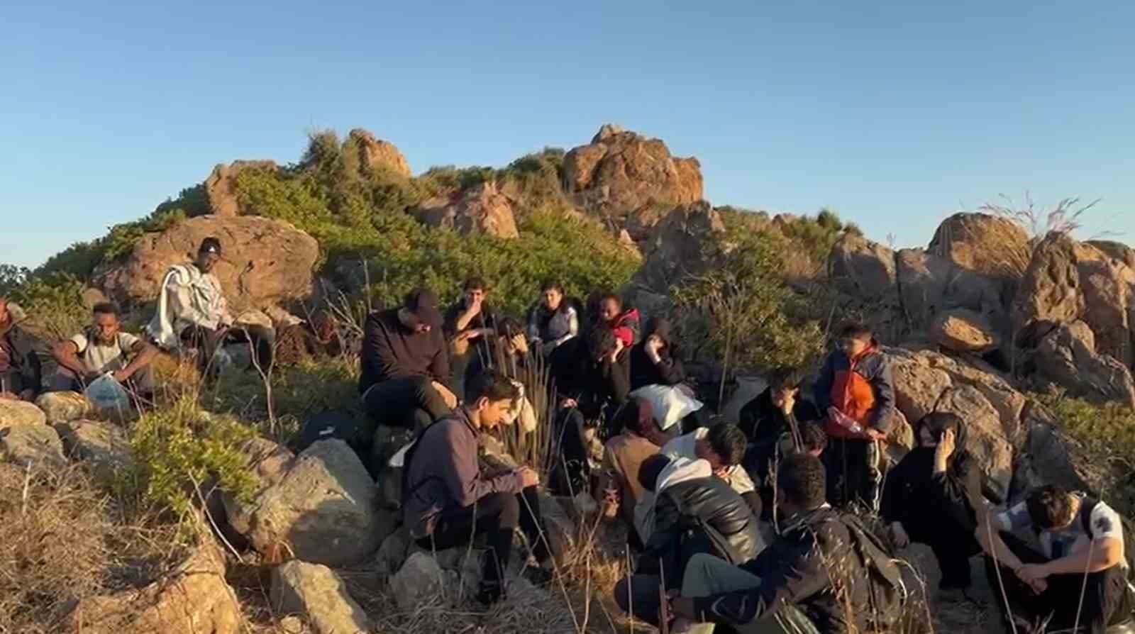 Bodrum'da Yunan Adaları'na Geçmeye Çalışan 34 Göçmen Yakalandı
