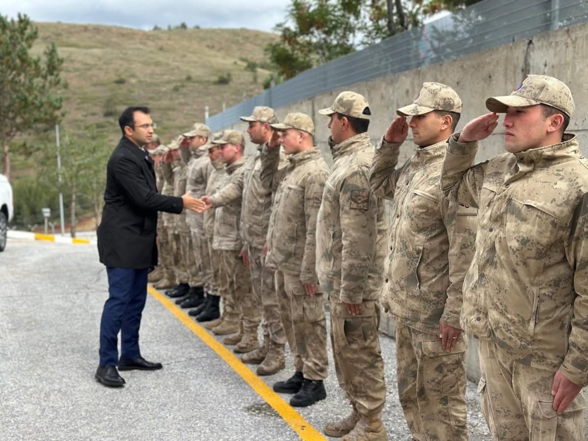 Kaymakam Taşkıran'dan Bulgurçayırı Jandarma Karakoluna Ziyaret