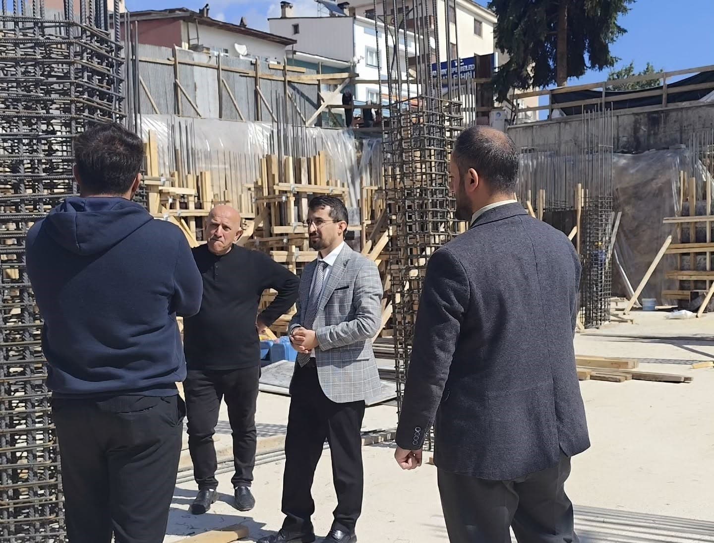 Aydıntepe Merkez Camii'nin İnşaat Süreci Devam Ediyor