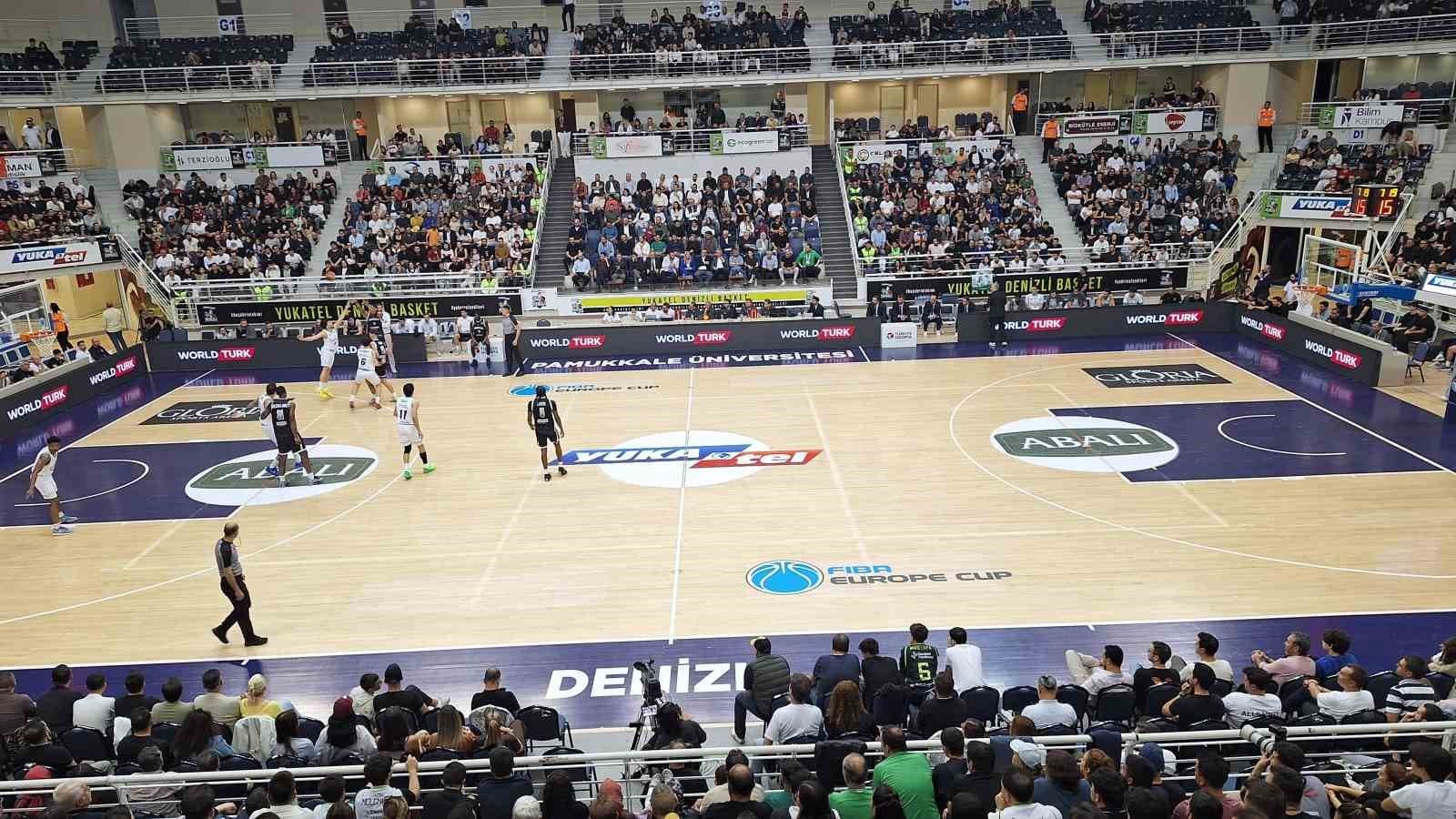 Y. Denizli Basket Avrupa Sahnesine Galibiyetle Merhaba Dedi