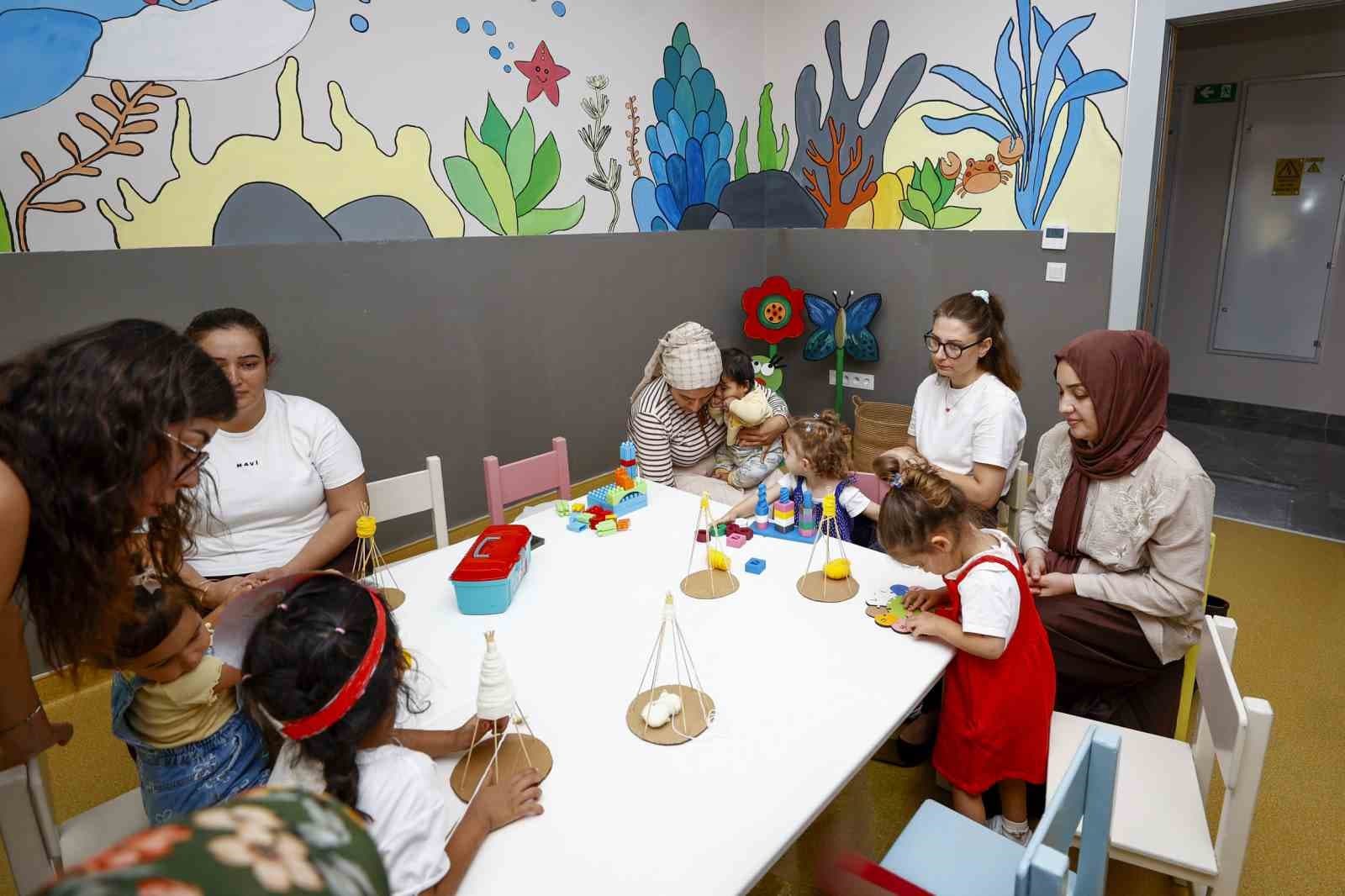 Mersin'de Miniklerin Gelişimi Oyun Atölyeleriyle Destekleniyor