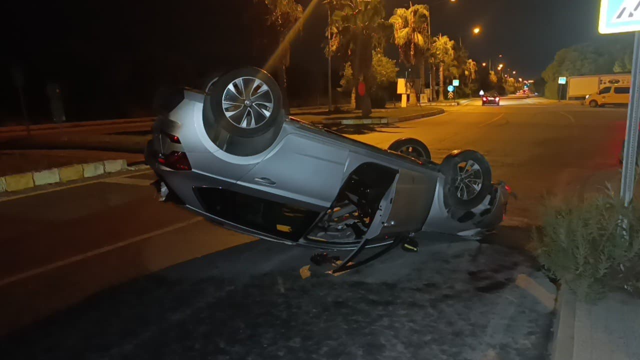Side'de Takla Atan Otomobilin Sürücüsüne Ağır Ceza