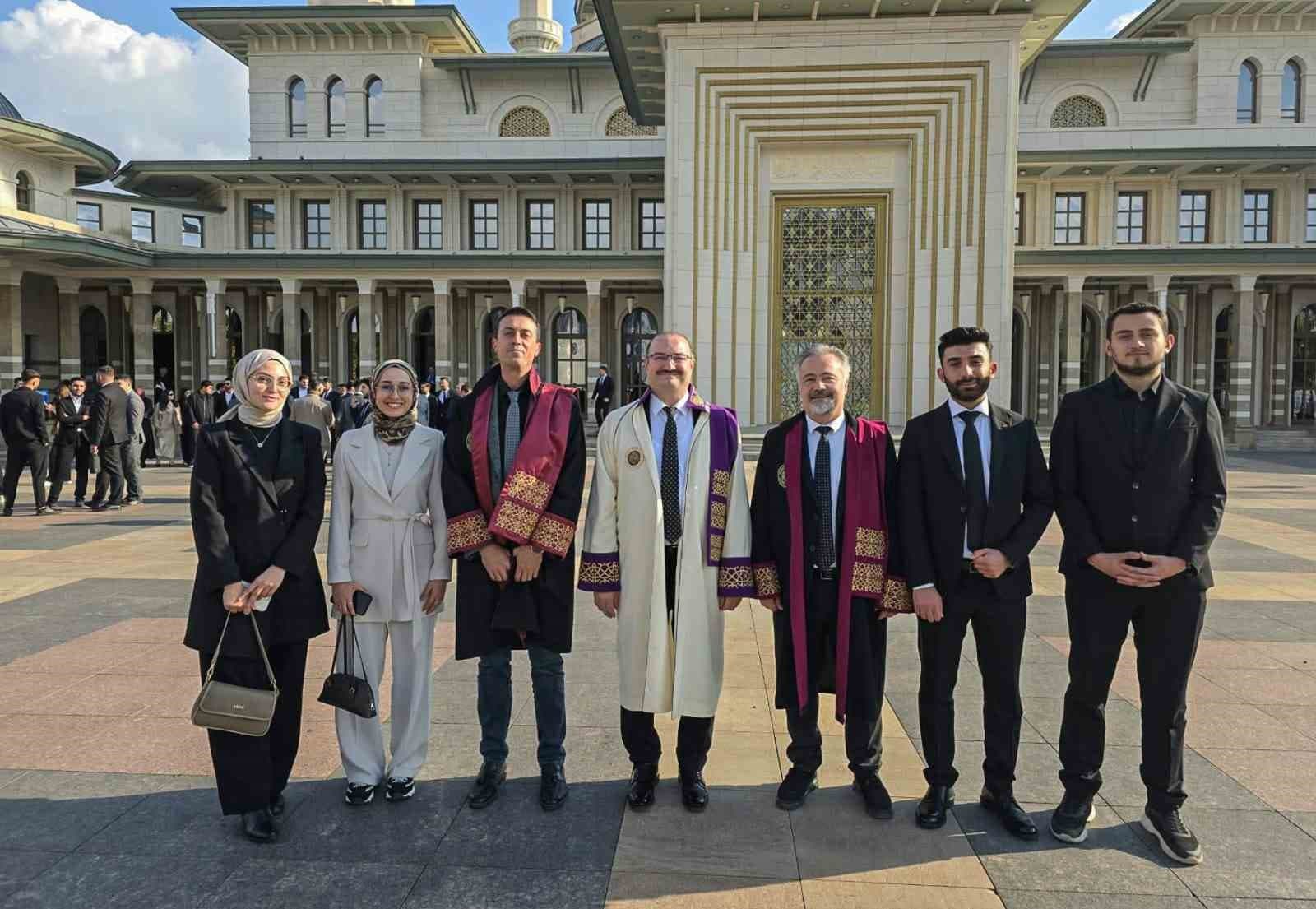 Rektör Hacımüftüoğlu YÖK 2026-2027 Akademik Yılı Açılış Töreni'ne Katıldı
