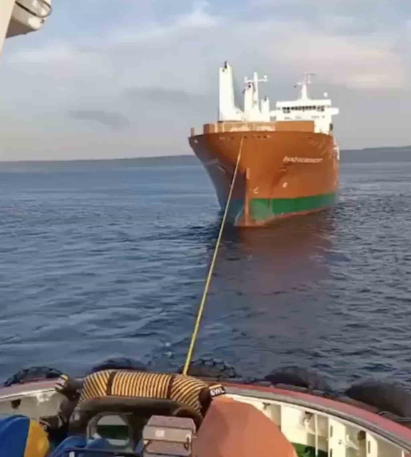 Çanakkale Boğazı'nda Kargo Gemisi Makine Arızası Yaşadı