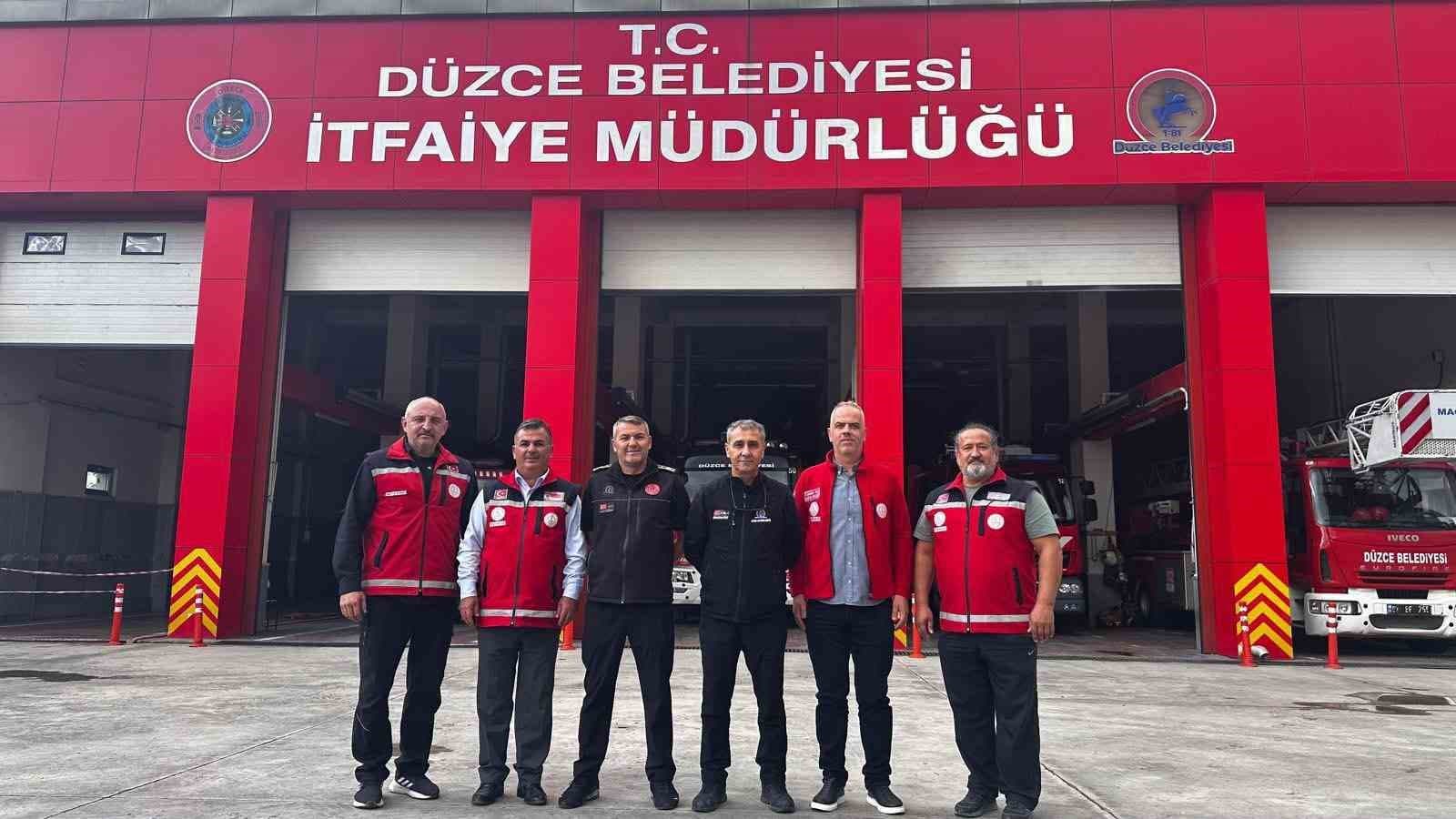 Düzce'de Afetlerle Mücadele İçin Kurumlar Arası Koordinasyon