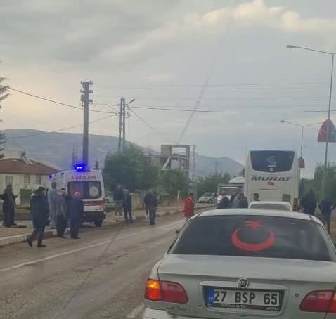 Adıyaman'da Yolcu Otobüsü Yayaya Çarptı: 1 Yaralı