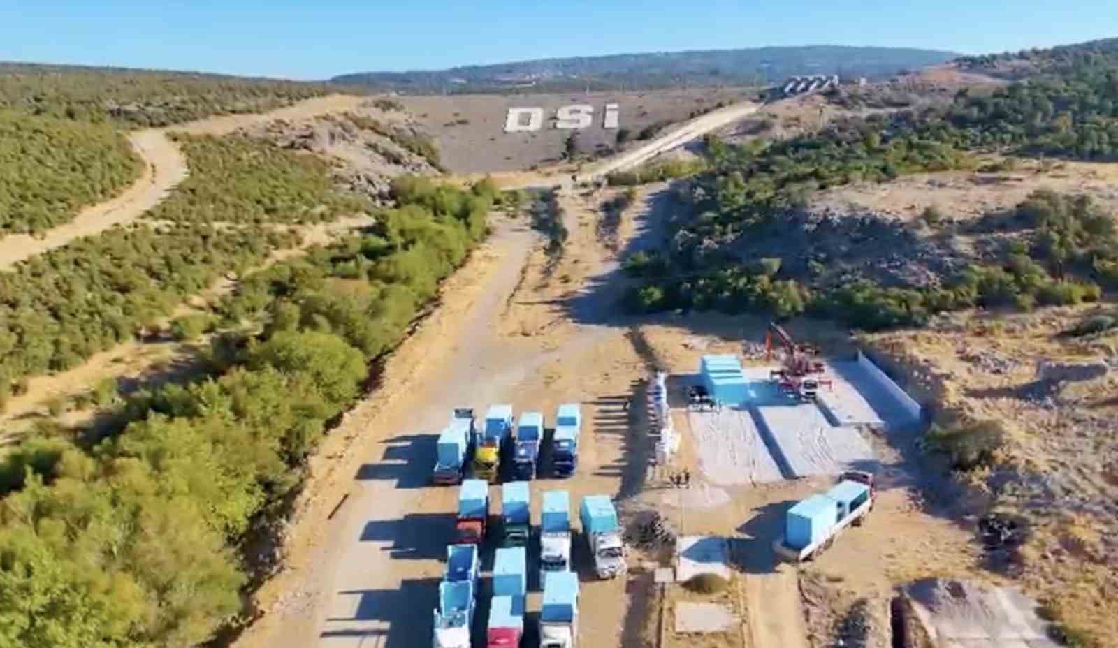 Ayvacık'ta 30 Köyün İçme Suyu Sorunu Çözülüyor