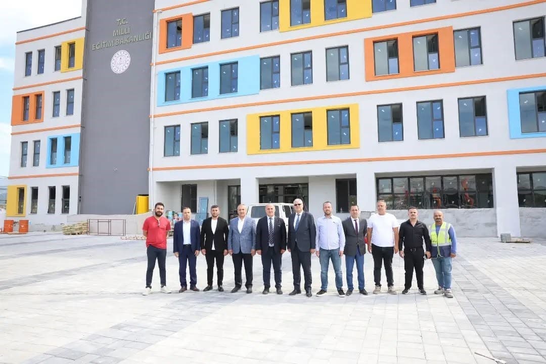 İncirliova Okullar Kampüsü'nün Altyapı Çalışmaları Başlıyor