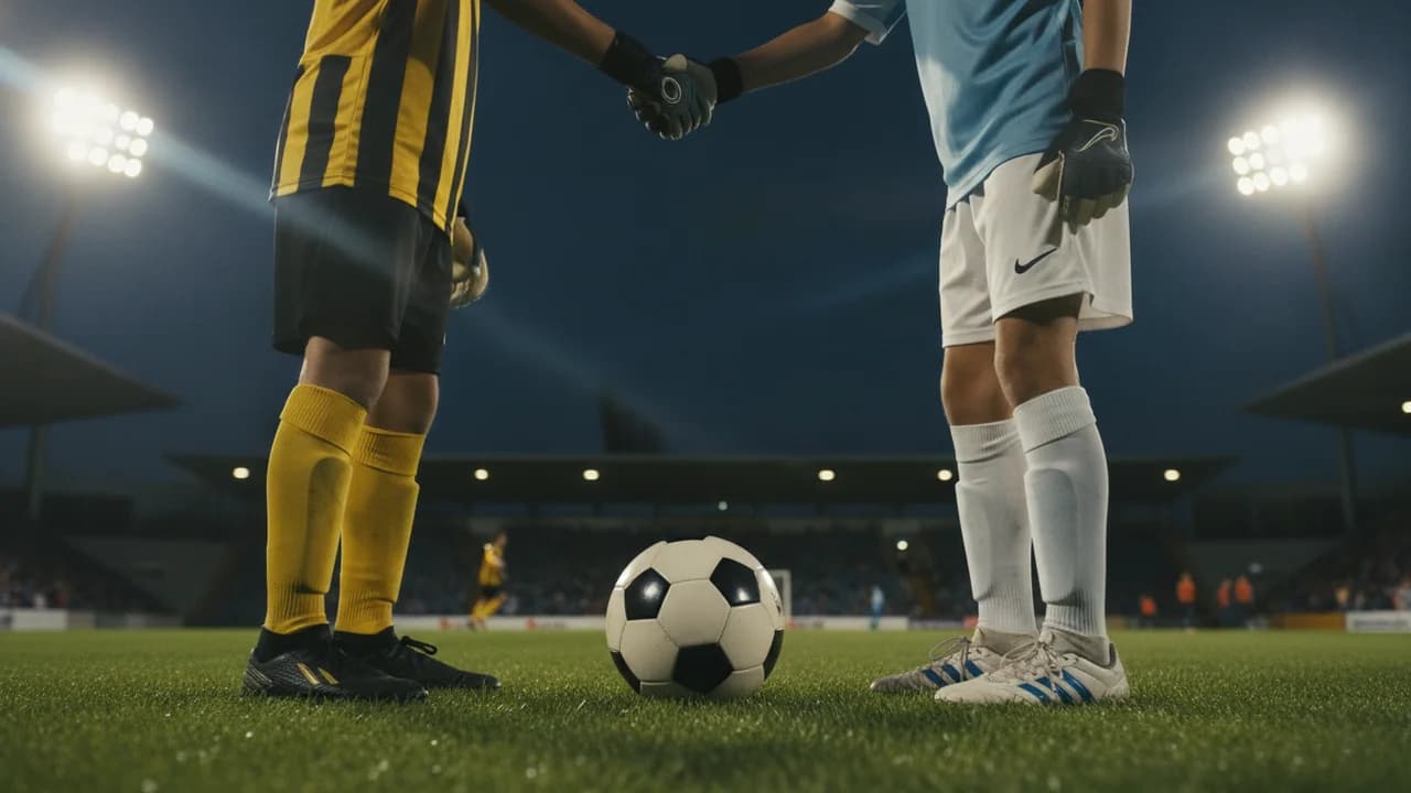 Genç Futbolcuların Hazırlık Maçında Dostluk Kazandı